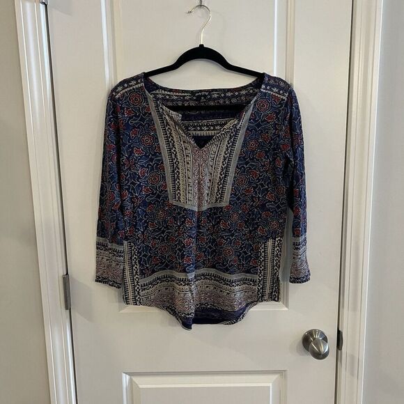 lucky brand peasant top Medium - Picture 1 of 3